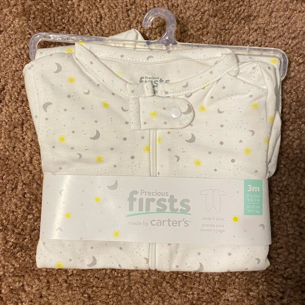 Carter’s 3 month sleep pajamas